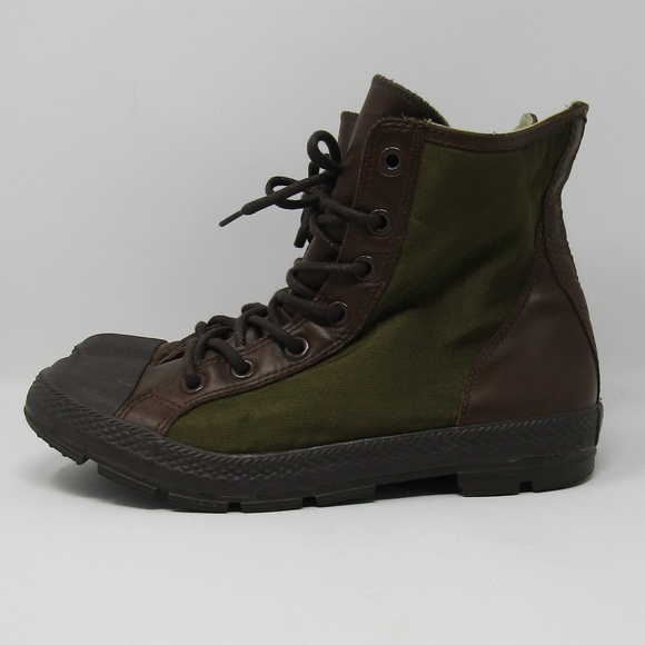 green converse boots
